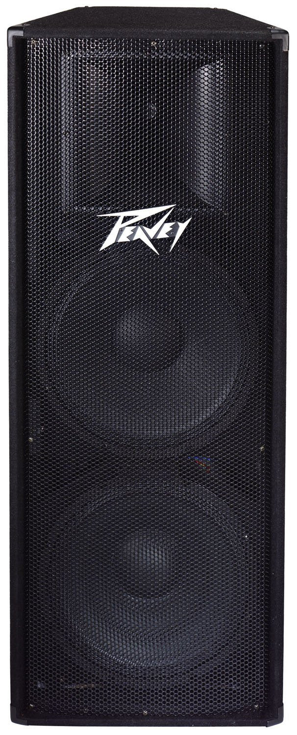 peavey passive pa speakers peavey pv215 2-way dual 15 inch passive pa speaker cabinet