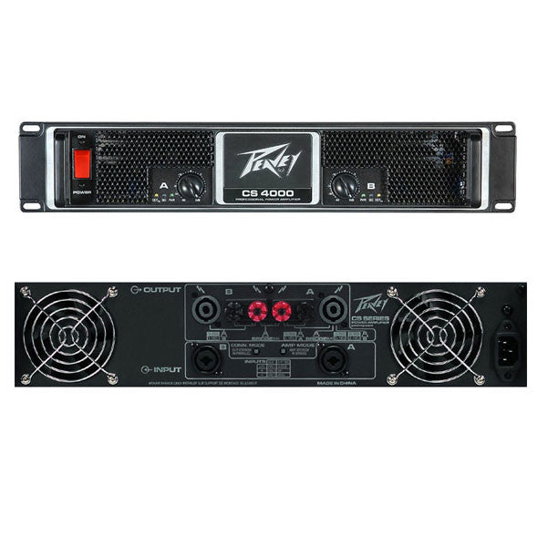 peavey power amplifiers peavey cs4000 power amplifier