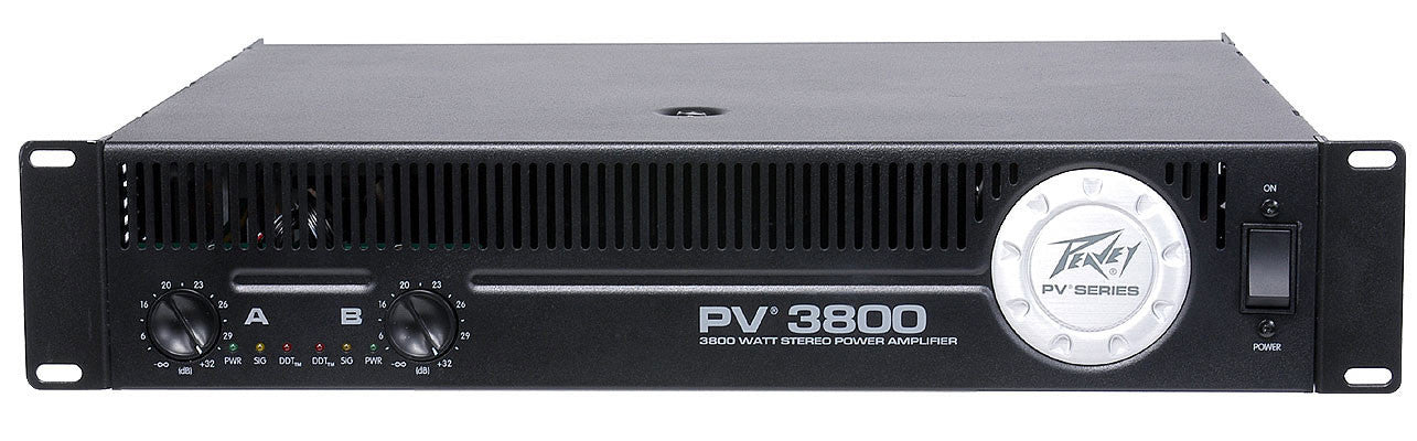 peavey power amplifiers peavey pv 3800 power amplifier