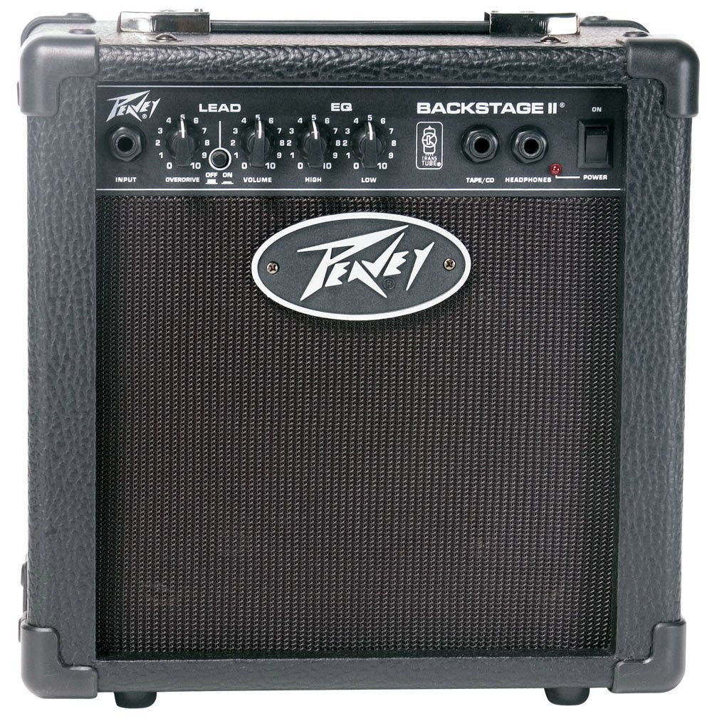 peavey tube amplifiers peavey backstage ii 10-watt guitar amplifier