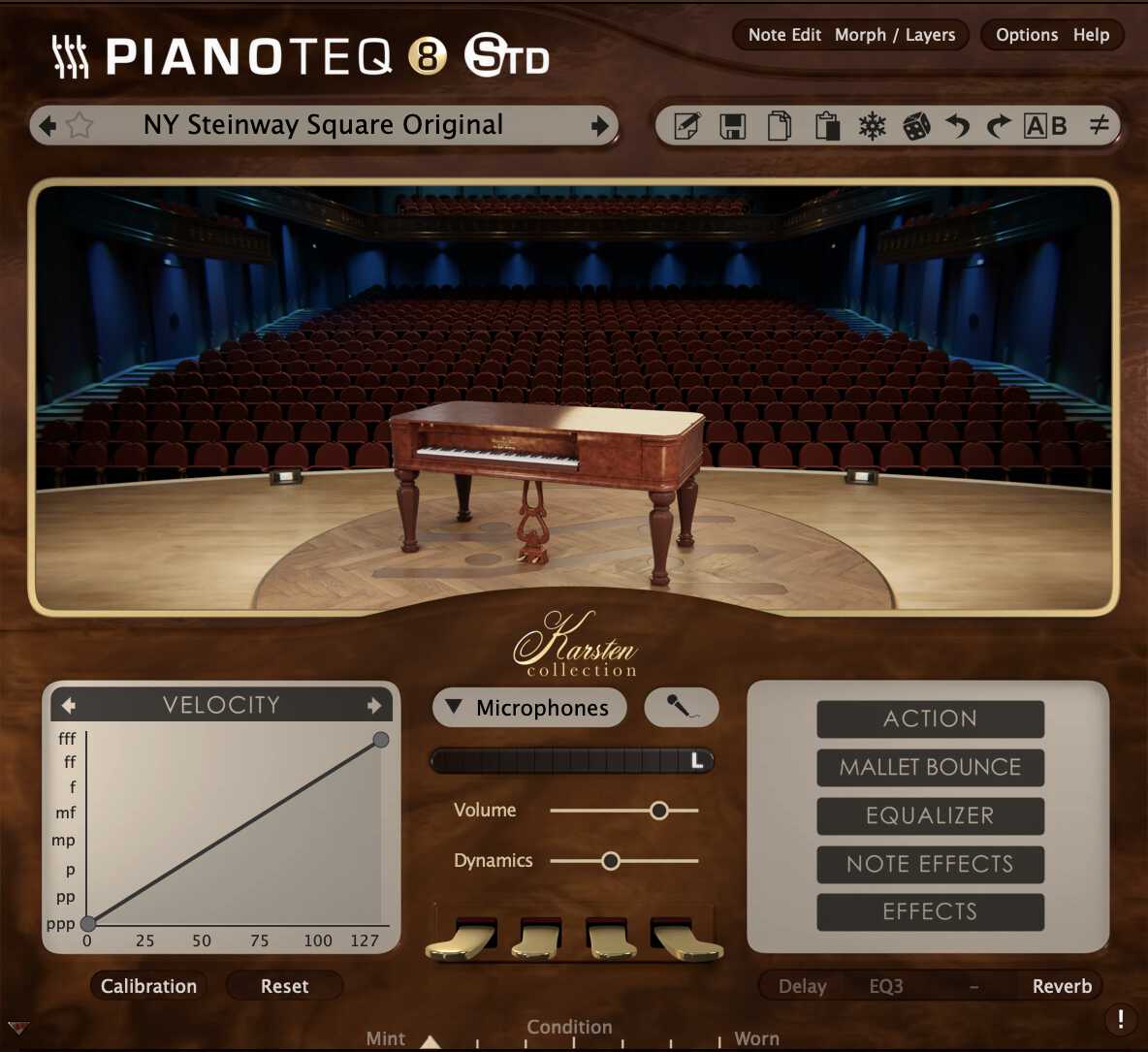 PIANOTEQ Virtual Instruments Pianoteq Karsten Collection: Historical Instruments