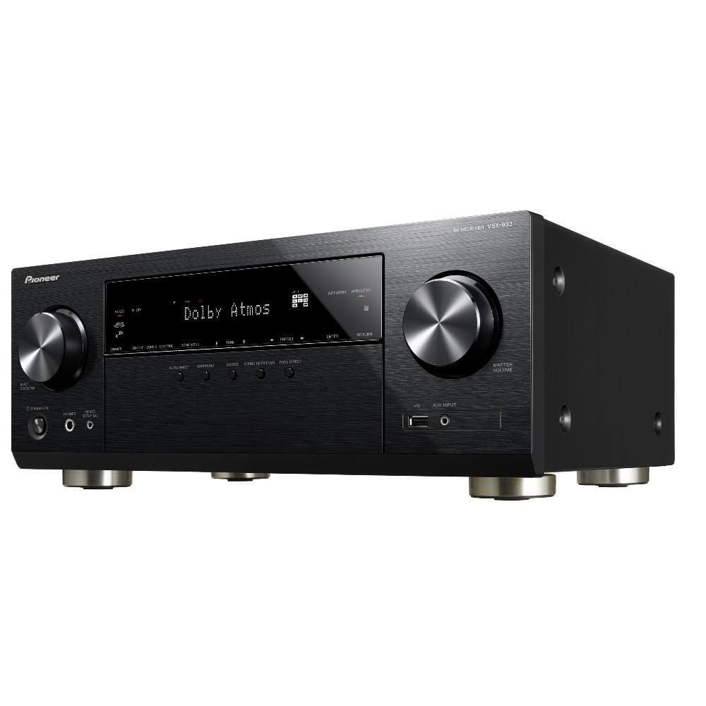pioneer av receivers pioneer vsx-933 7.2 channel network av receiver- black