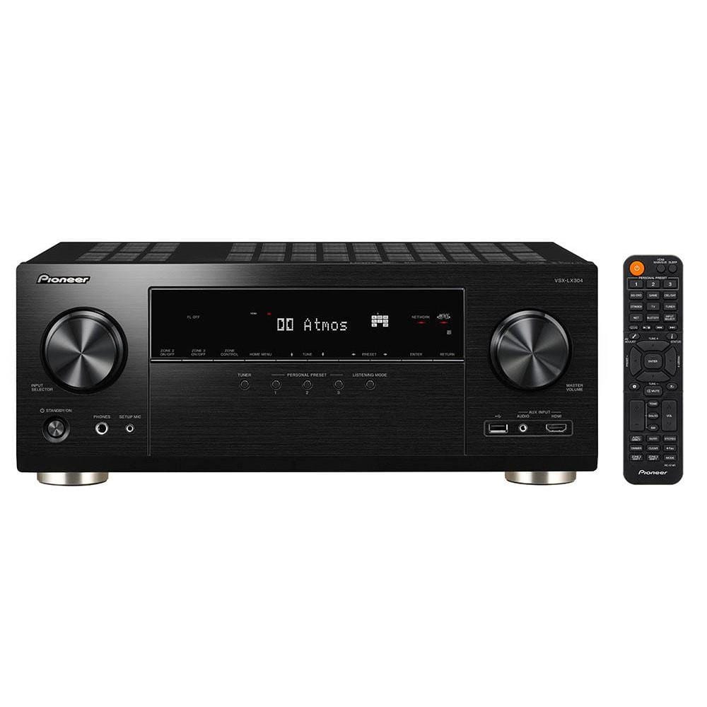 pioneer av receivers pioneer vsx-lx304 9.2 channel network av receiver