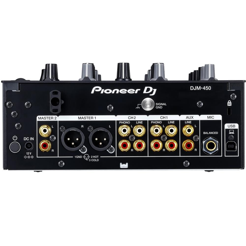 pioneer digital mixers pioneer djm-450 2-channel digital mixer