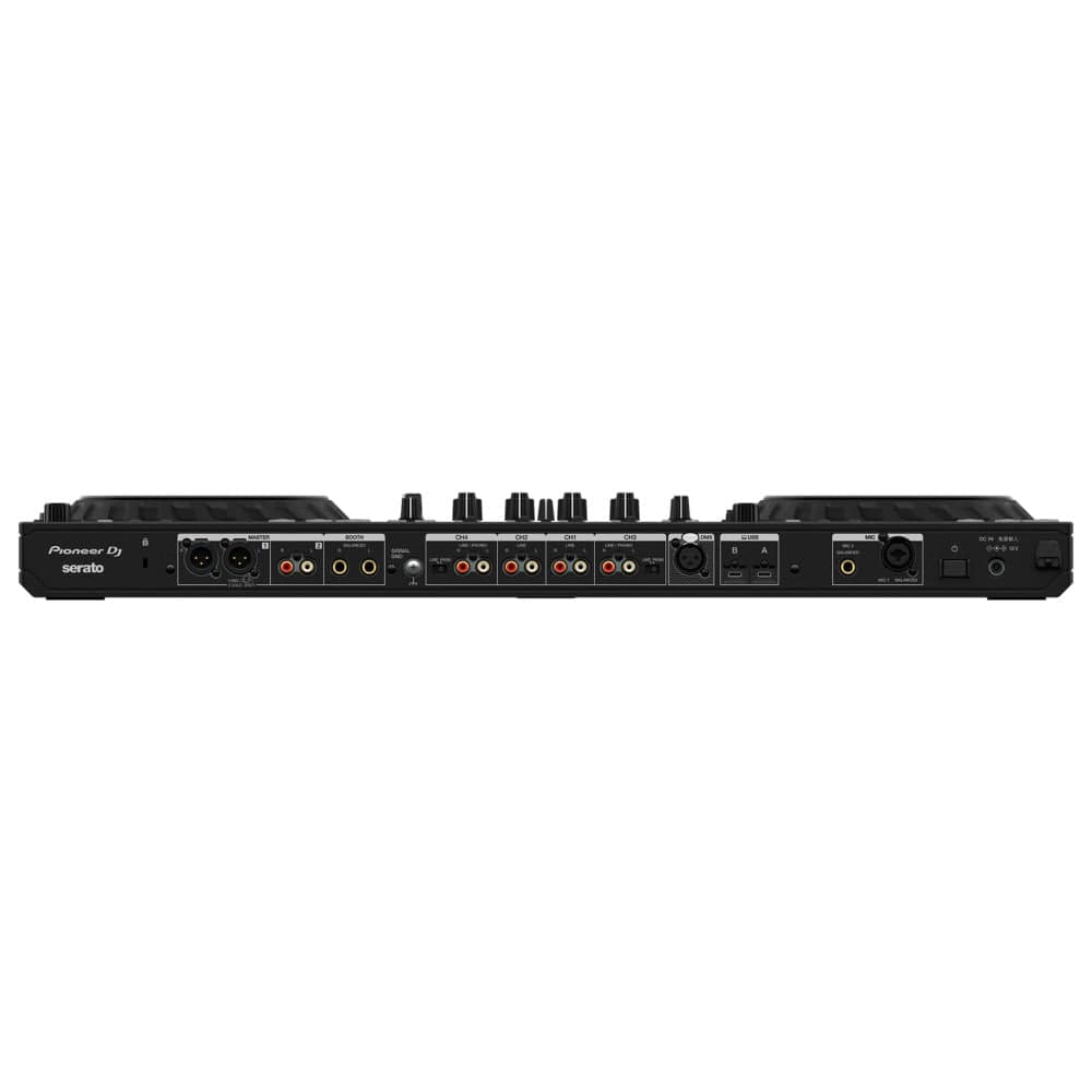 pioneer dj controller interfaces pioneer ddj-flx10 4 channel dj performance controller for multiple dj applications