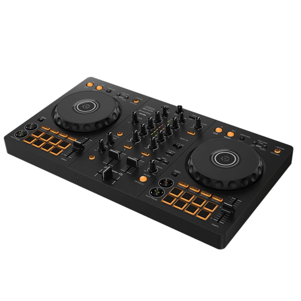 pioneer dj controller interfaces pioneer ddj-flx4 2 channel dj controller for multiple dj applications