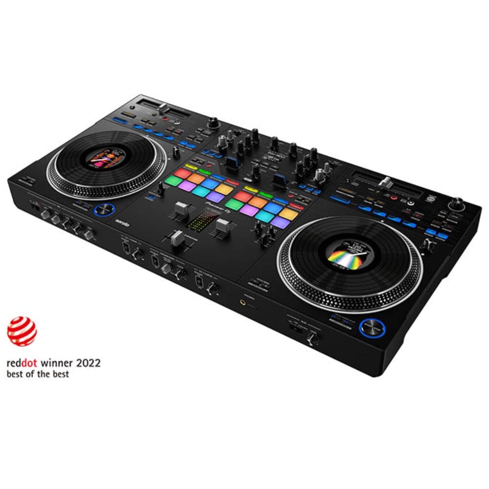 pioneer dj controller interfaces pioneer ddj-rev7 scratch style 2-channel professional dj controller for serato dj pro