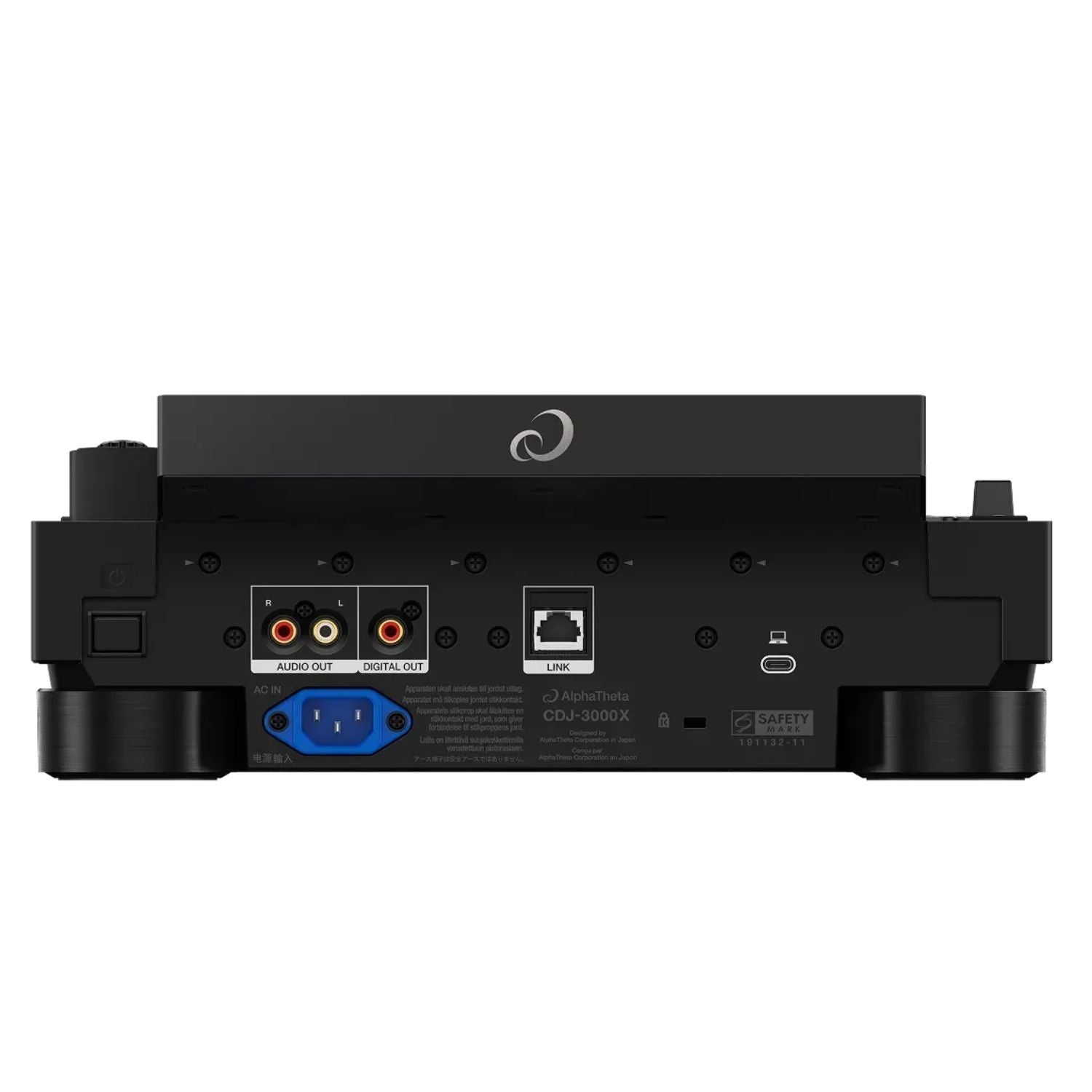 Pioneer Dj Mixers Pioneer Alphatheta CDJ-3000X Next Generation Professional DJ Player