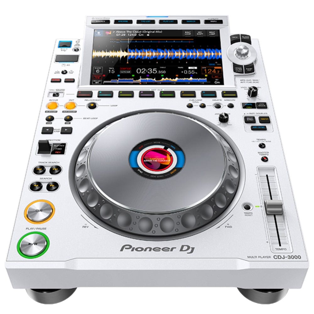 pioneer dj mixers pioneer dj cdj3000 professional dj multi player #color_white
