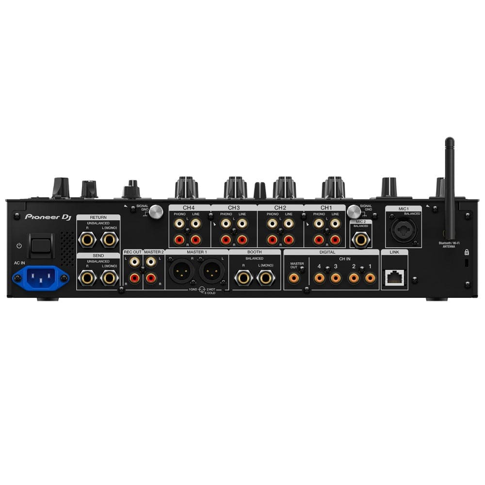 pioneer dj mixers pioneer djm-a9 4 channel professional dj mixer