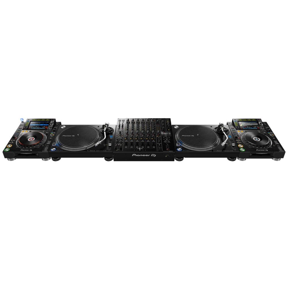 pioneer dj mixers pioneer djmv10 creative style 6-channel professional dj mixer