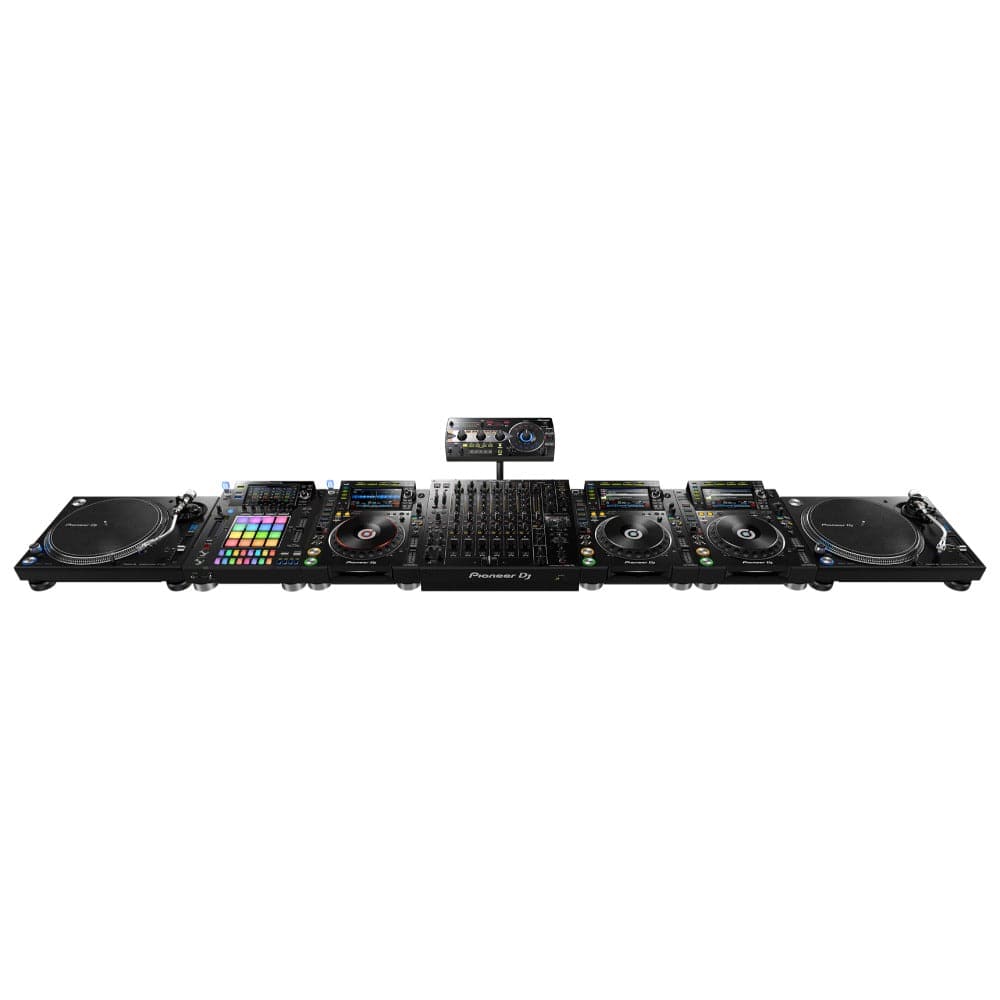pioneer dj mixers pioneer djmv10 creative style 6-channel professional dj mixer