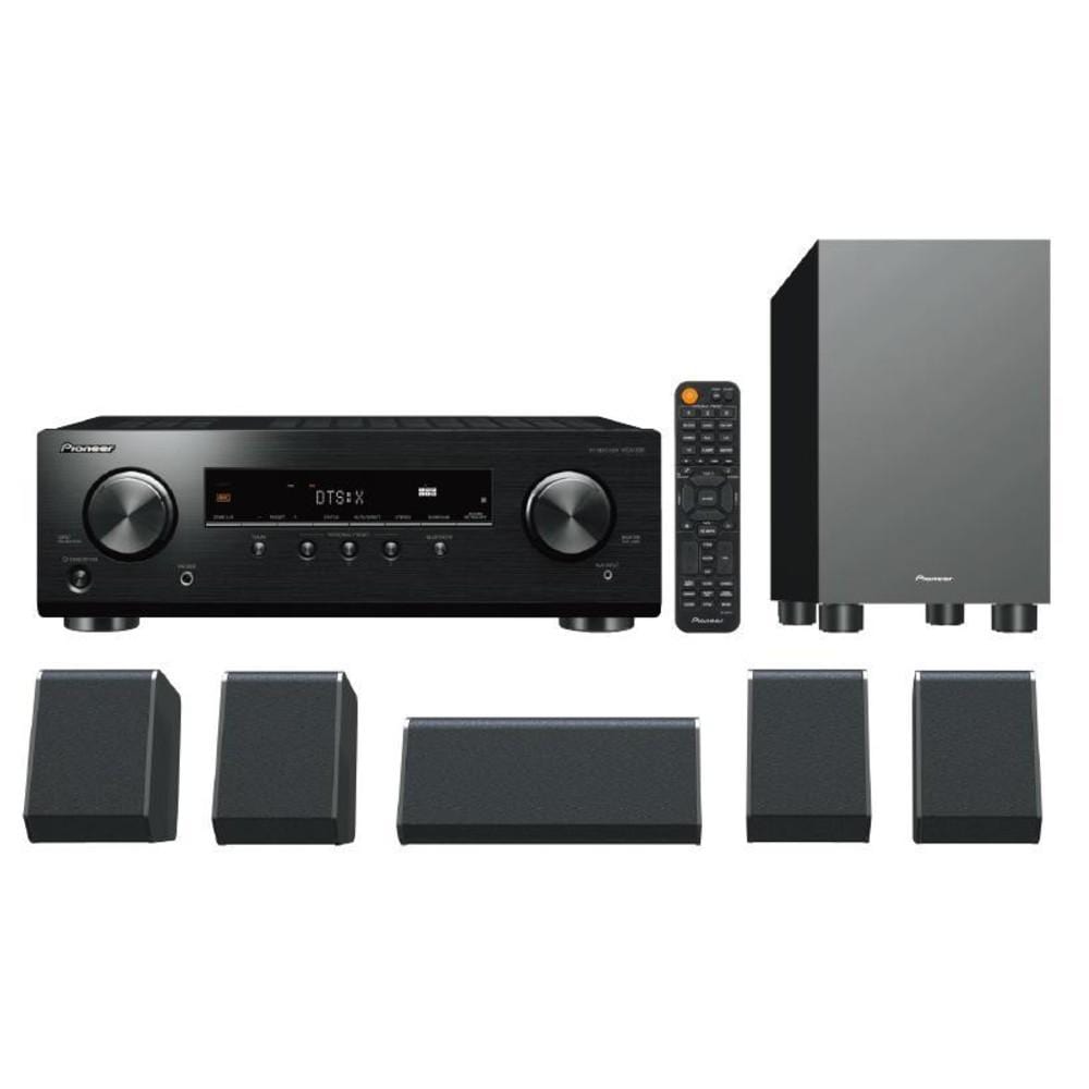 pioneer home theater systems pioneer htp-076 5.1 channel home cinema package