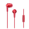 Pioneer In-Ear Wired Headphones Carmine Red Pioneer SE-C3T Light Weight In-Ear Wired Headphone