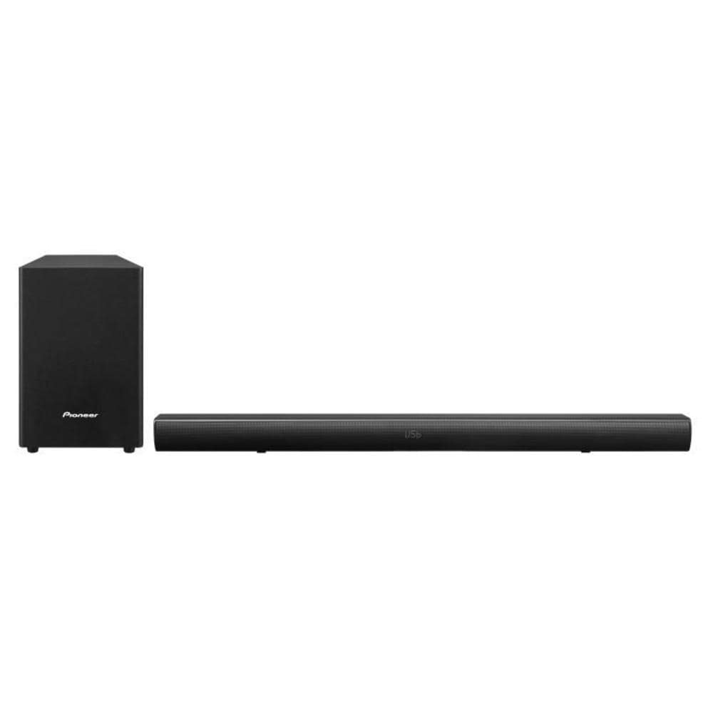 pioneer soundbars pioneer sbx-101 wireless soundbar black with sub woofer