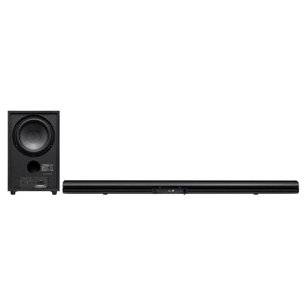 pioneer soundbars pioneer sbx-301 wireless soundbar black with sub woofer