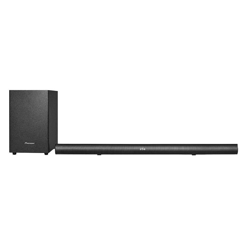 pioneer soundbars pioneer sbx-301 wireless soundbar black with sub woofer
