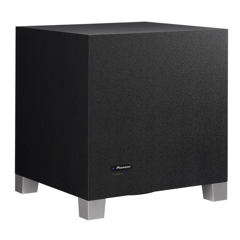 pioneer subwoofers pioneer s-52w subwoofer- black