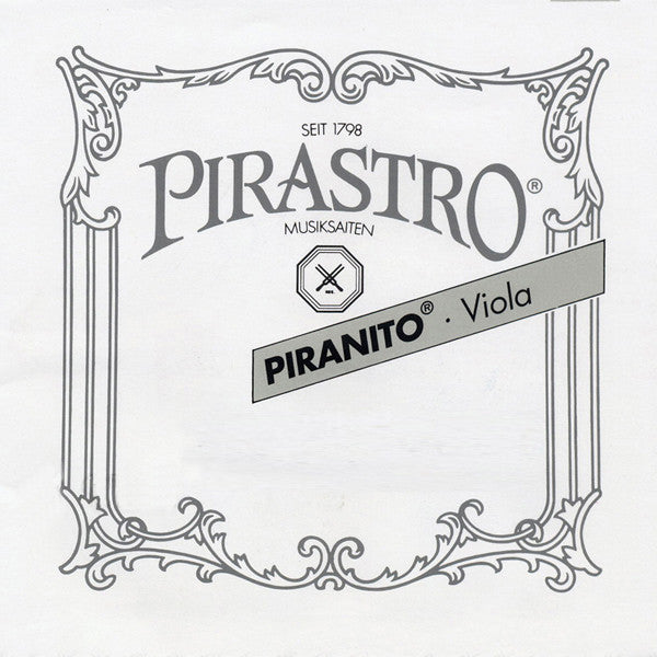 pirastro viola strings pirastro piranito series viola string set