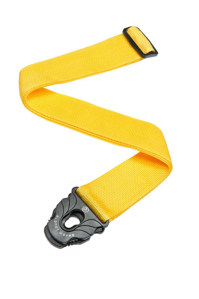 planet waves guitar straps classic yellow planet waves planet lock -classic blue pwspl202 guitar strap #color_classic-yellow