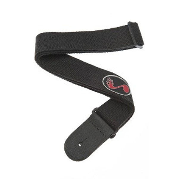 planet waves guitar straps planet waves 50ctp01 50mm cotton patch flaming note guitar strap