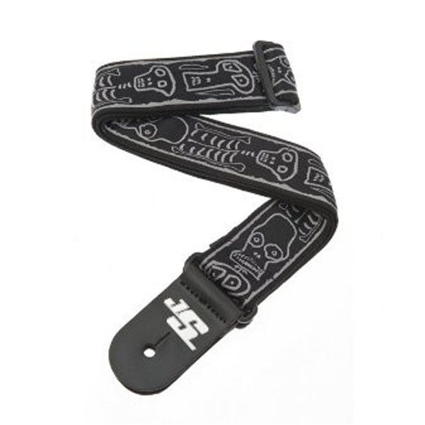 planet waves guitar straps planet waves 50js01 joe satriani/skull'n bones guitar strap
