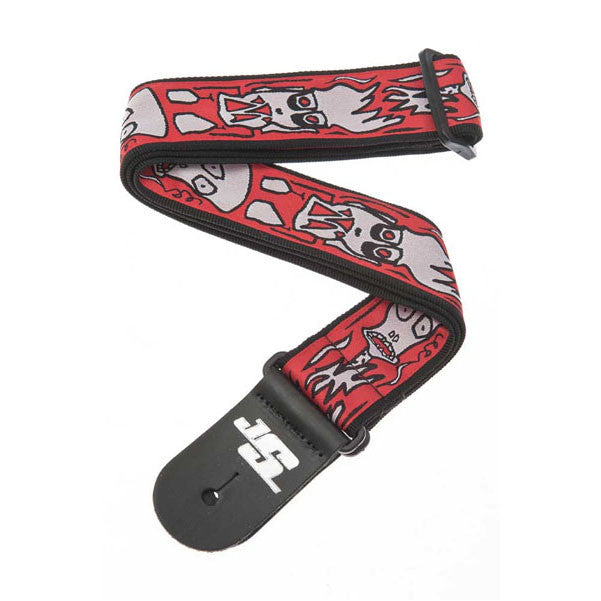 planet waves guitar straps planet waves 50js02 joe satriani woven strap collection - up in flames