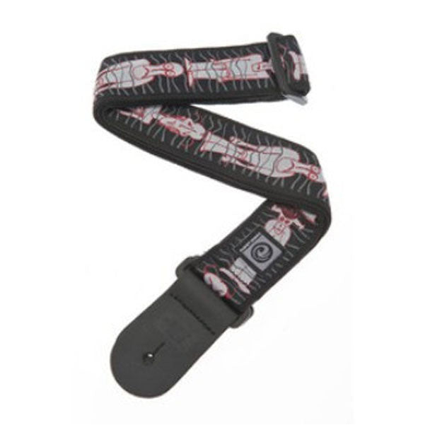 planet waves guitar straps planet waves 50mm 50js08 joe satriani/creatures guitar strap