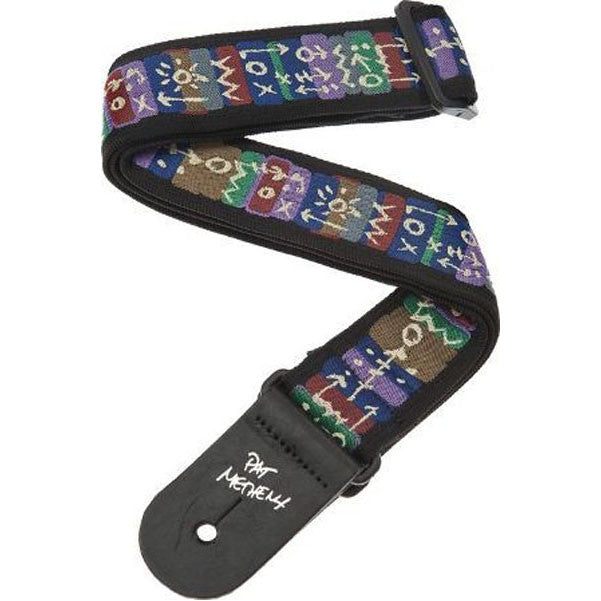 planet waves guitar straps planet waves 50mm 50pm02 pat methany watercolors guitar strap