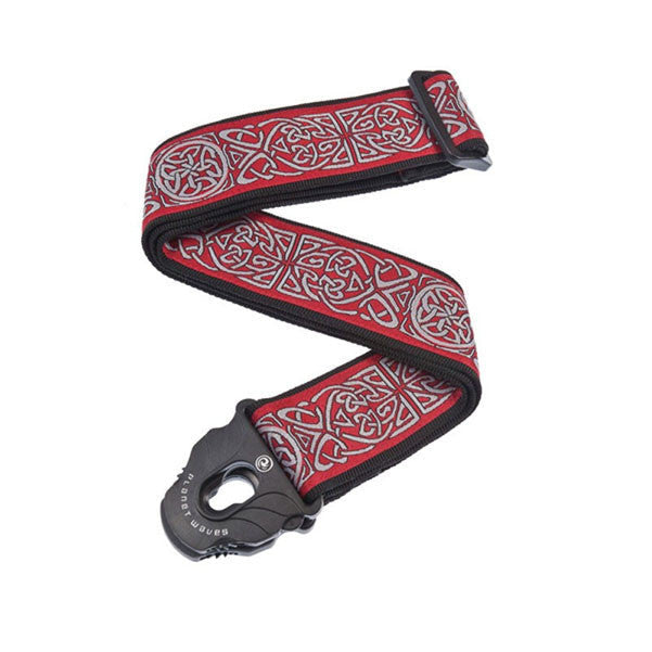 planet waves guitar straps planet waves 50pla07 planet lock guitar strap, celtic