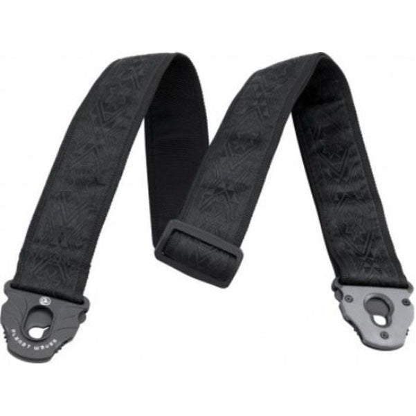 planet waves guitar straps planet waves 50plb01 50mm black satin guitar strap