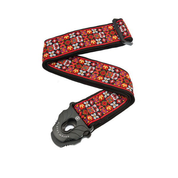 planet waves guitar straps planet waves 50ple03 planet lock guitar strap - saugerties