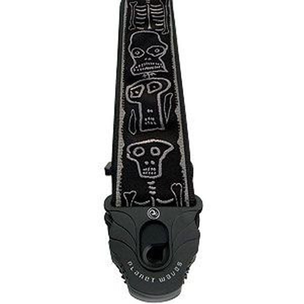 planet waves guitar straps planet waves skull & bones guitar strap 50mm 50pljs01