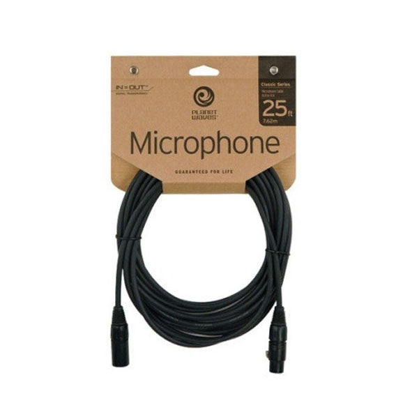 planet waves microphone cables planet waves custom series mic cable pw-cmic-25