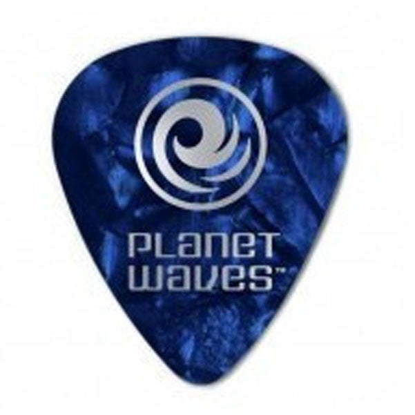 planet waves picks planet waves 1cbup2 blue pearl light standard guitar pick (pack of 10)