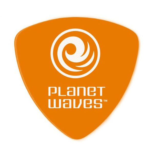 planet waves picks planet waves 2dor2 wide shape light duralin orange guitar pick,10-pack