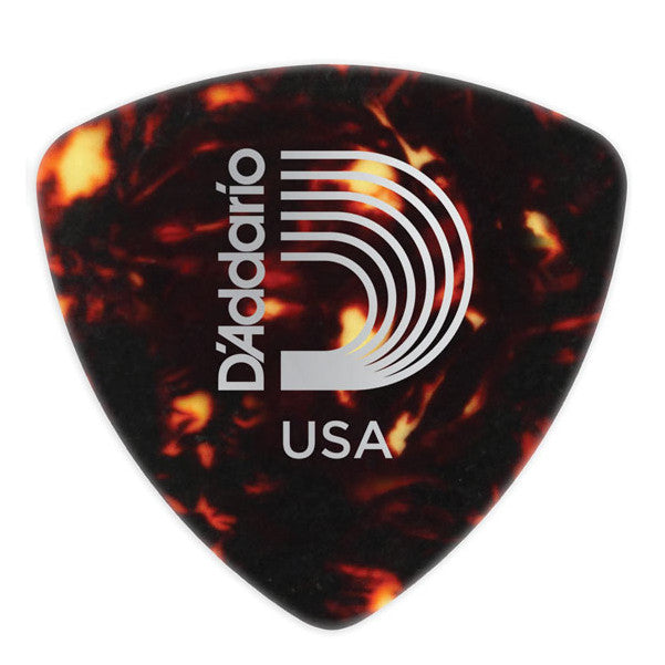 planet waves picks planet waves celluloid wide shell 10 light guitar picks - pack