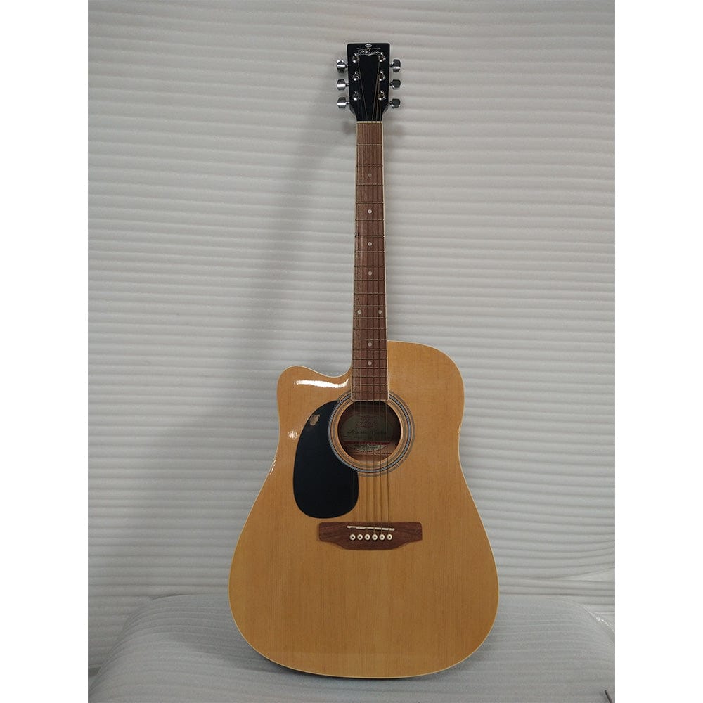 pluto acoustic guitars 202101664877 pluto hw41c-201 acoustic guitar - open box b stock