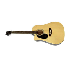 Pluto Acoustic Guitars Natural / Left Handed Pluto HW41C-201 Acoustic Guitar