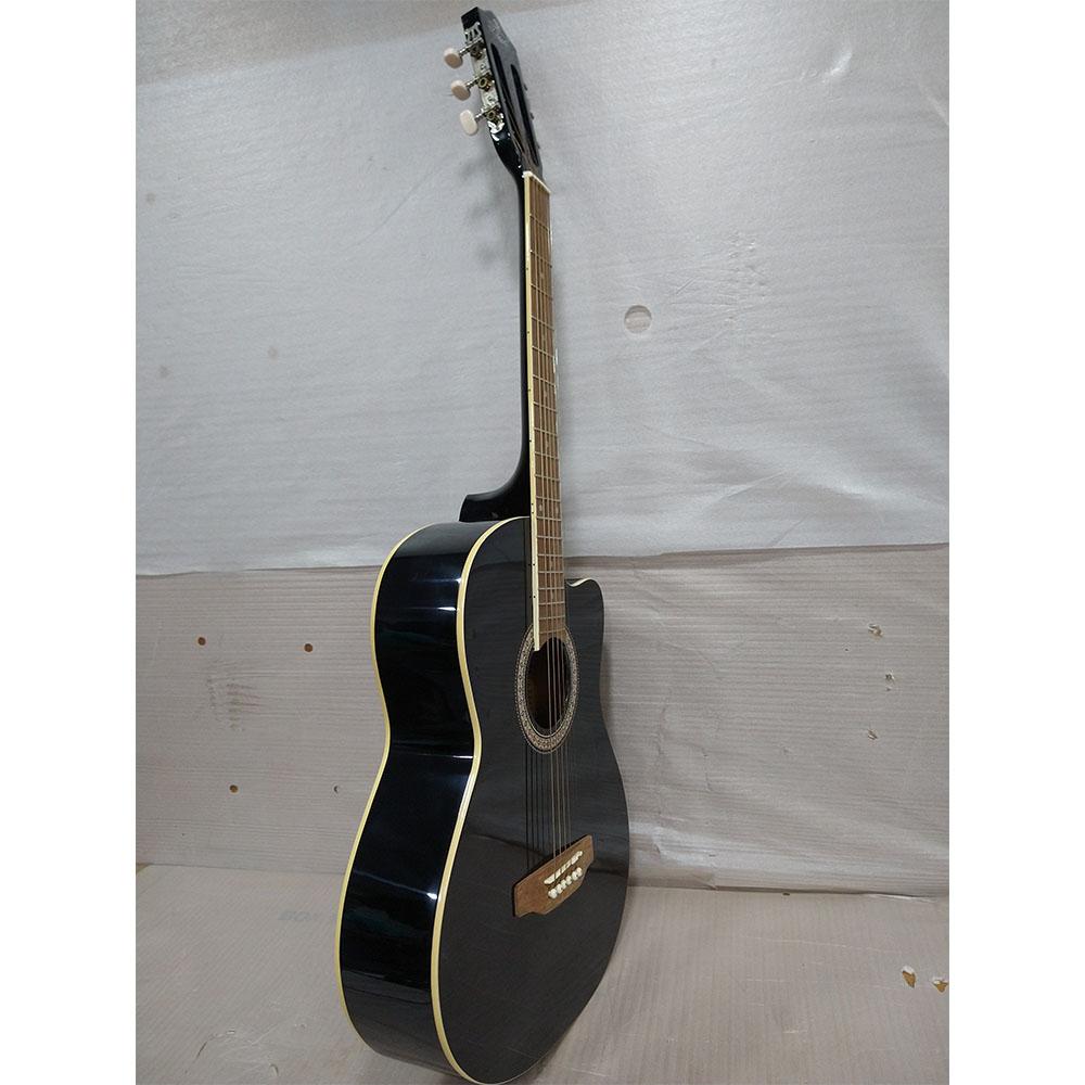 pluto acoustic guitars pluto hw39c-201p electro acoustic guitar - open box b stock