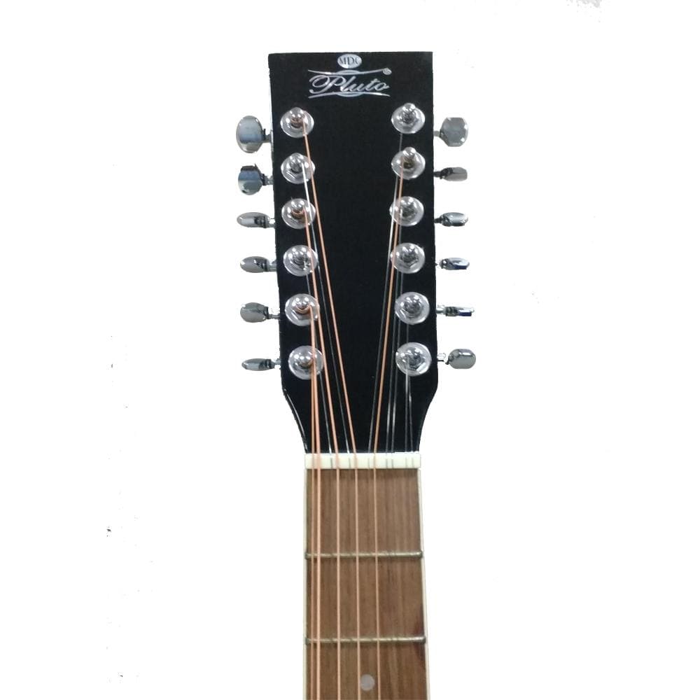 pluto acoustic guitars pluto hw41-12-201 12-string jumbo acoustic guitar