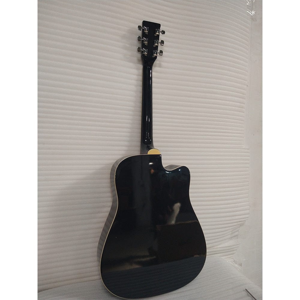 pluto acoustic guitars pluto hw41c-201 acoustic guitar - open box b stock