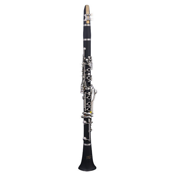 pluto clarinets pluto 6402-18c clarinet nickel plated with case