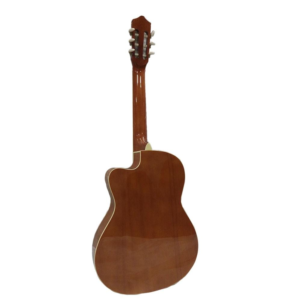 pluto classical guitars pluto hg39c-201 cutaway classical guitar