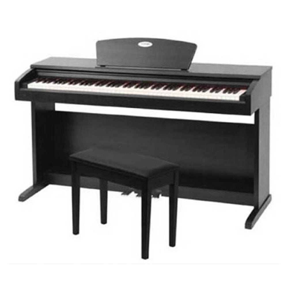 pluto digital pianos dark rosewood pluto hp-3x 88 key digital piano with bench