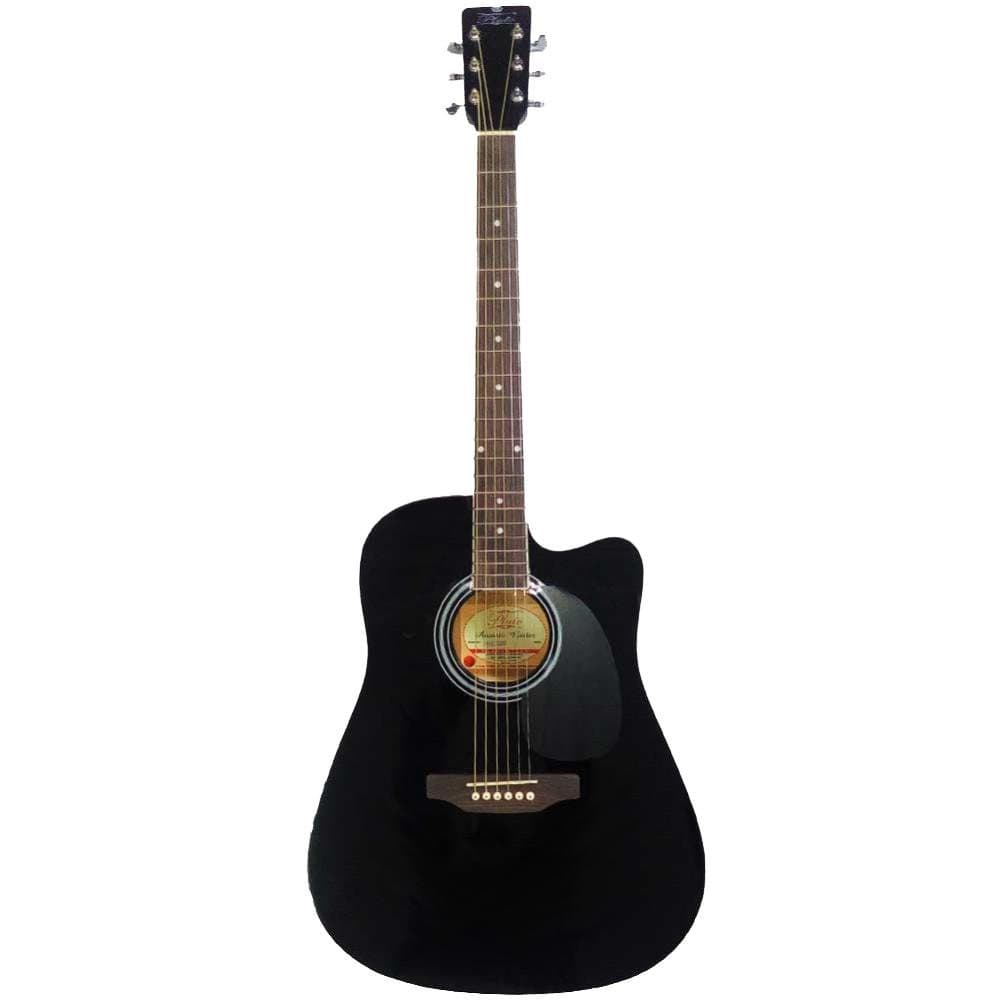 pluto electro acoustic guitars black pluto hw41ce-101f electro acoustic guitar with fishman pickup #color_black
