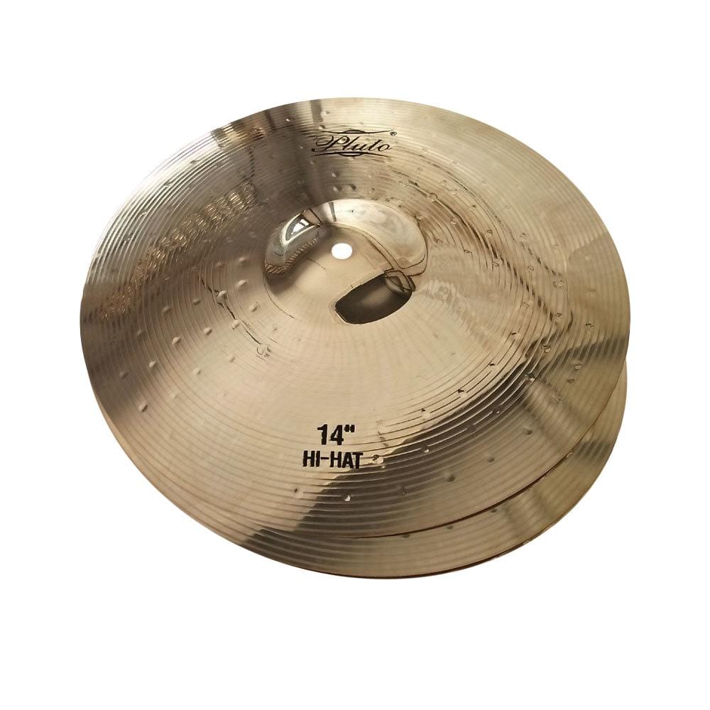 pluto hi hat cymbals pluto 14-inch marching cymbals