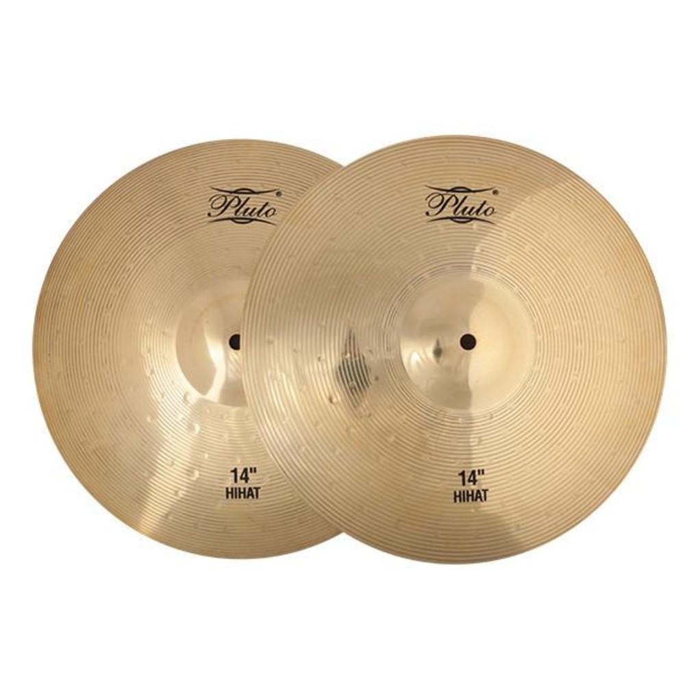 pluto hi hat cymbals pluto tk-14 14inch hi-hat cymbal