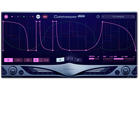 POLYVERSE Virtual Processors Polyverse Gatekeeper Noise Gate – Professional Audio Software & Plugin
