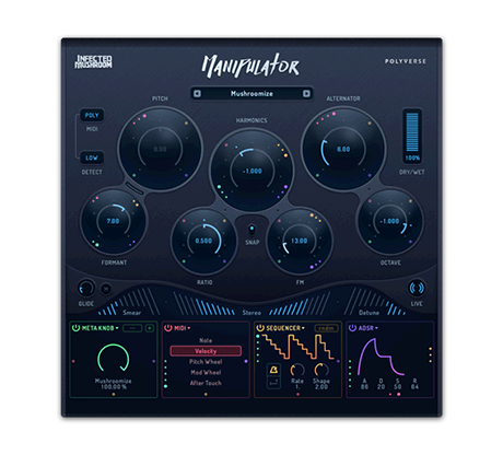 POLYVERSE Virtual Processors Polyverse Manipulator Multi-Effect